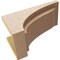 Ekena Millwork 7"W x 14"D x 7"H Wide Helena Rough Cedar Woodgrain TimberThane Corbel, Primed Tan CORUR07X14X07HELRCPR - alternate 4